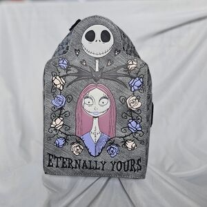 Nightmare Before Christmas "Eternally yours" Jack & Sally LOUNGEFLY Backpack